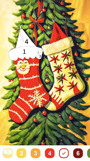 Christmas Color -Painting Book screenshot