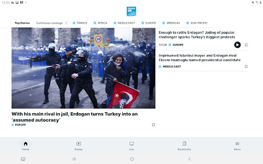 FRANCE 24 - Live news 24/7 screenshot