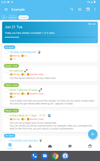 LifeUp: Gamified To Do List screenshot