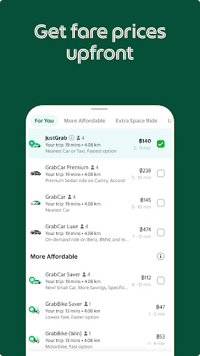 Grab - Taxi & Food Delivery screenshot