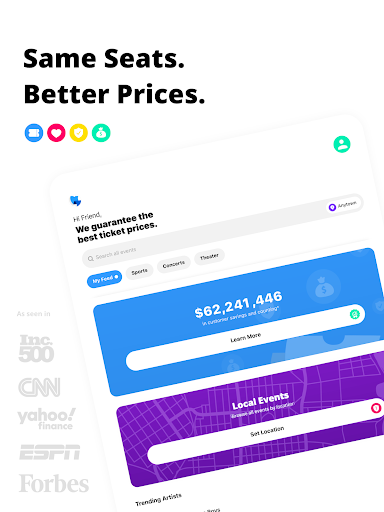 TickPick - Live Event Tickets screenshot