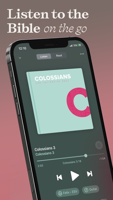 Dwell: Audio Bible screenshot