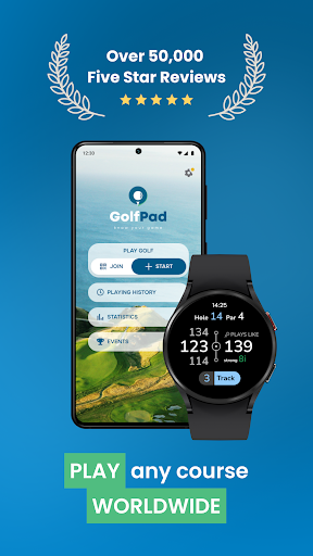 Golf Pad: Golf GPS & Scorecard screenshot