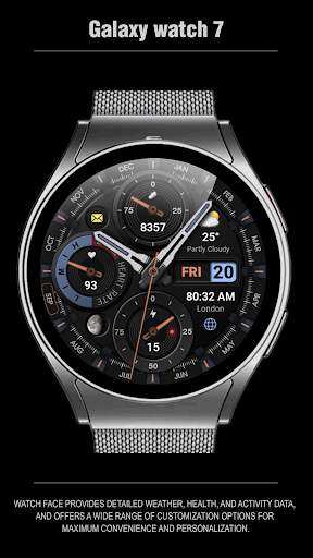 WFP 339 Ultra watch face screenshot