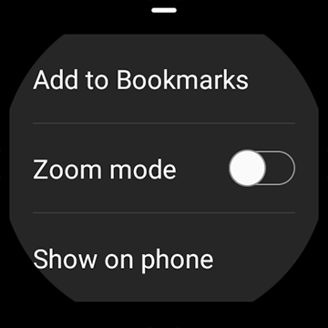 Samsung Internet Browser screenshot
