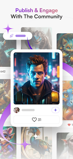 starryai - AI Art Generator screenshot