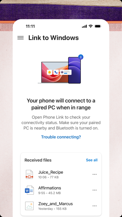 Link to Windows screenshot