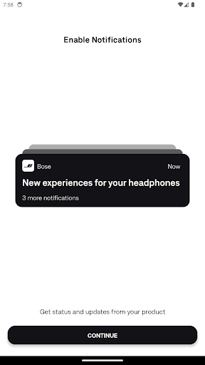 Bose QC Earbuds screenshot