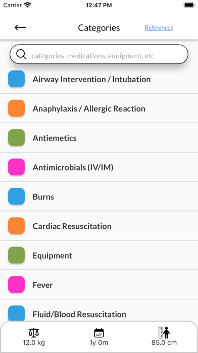 Pedi STAT EMS screenshot