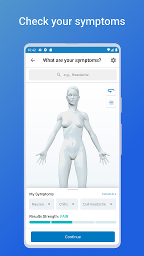 WebMD: Symptom Checker screenshot