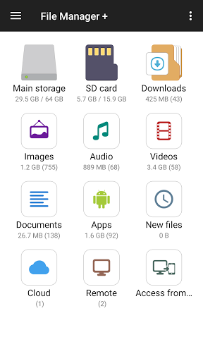 File Manager screenshot