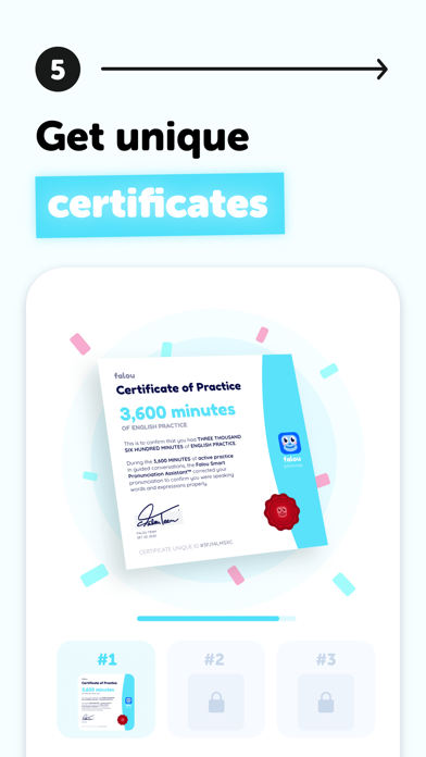 Falou - Fast language learning screenshot