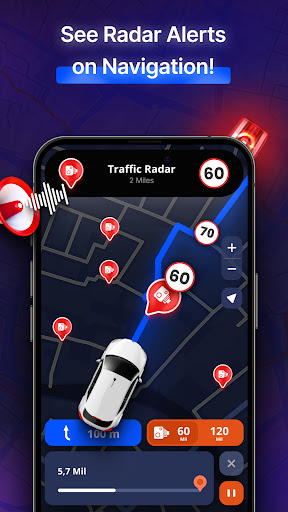 MapXplorer: Navigation, Radar screenshot