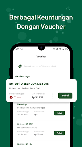 Fore Coffee screenshot