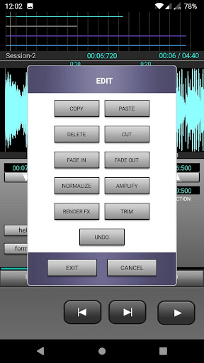 J4T Multitrack Recorder screenshot