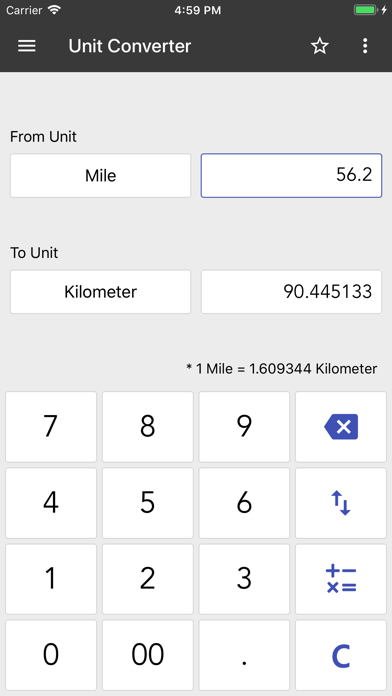 ClevCalc - Calculator screenshot