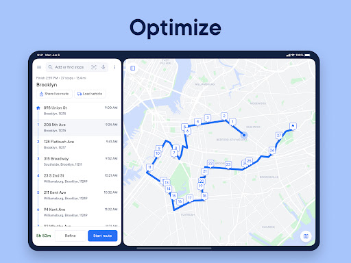Circuit Route Planner screenshot