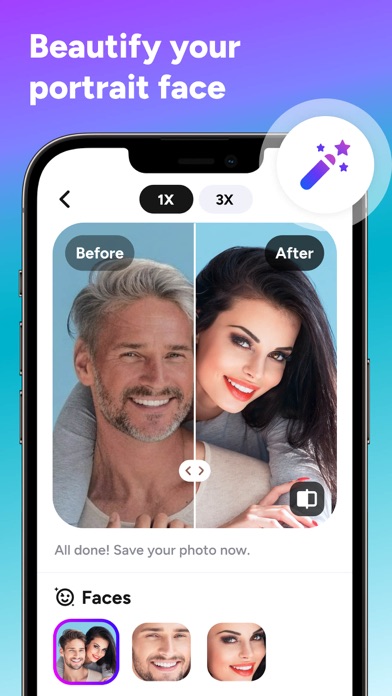 UpFoto - AI Photo Enhancer screenshot