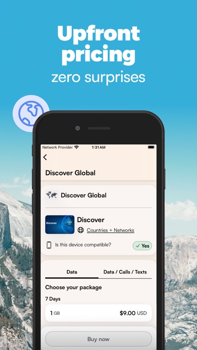 Airalo: eSIM Travel & Internet screenshot