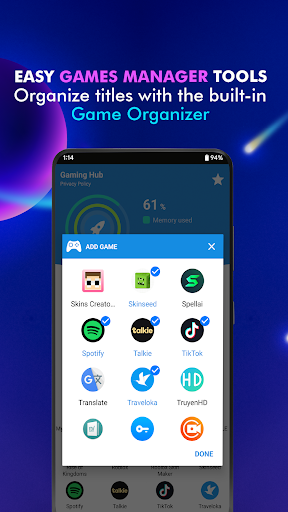 Game Launcher: Gaming Hub App screenshot