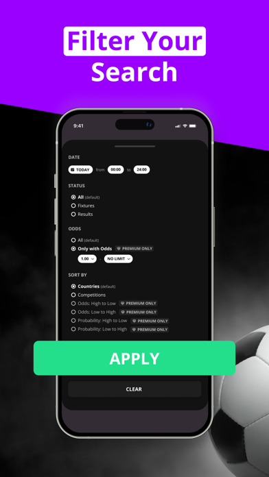 180Score Football Predictions screenshot