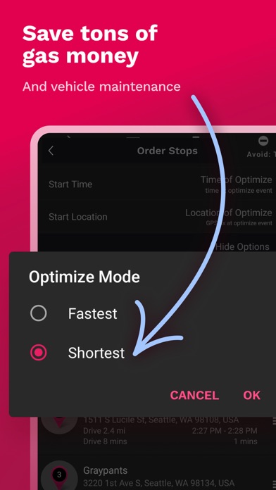 RoadWarrior Route Planner screenshot
