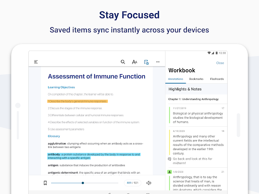 Bookshelf screenshot