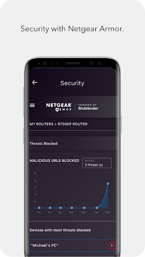 NETGEAR Nighthawk WiFi Router screenshot