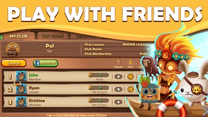 Tiki Solitaire TriPeaks screenshot