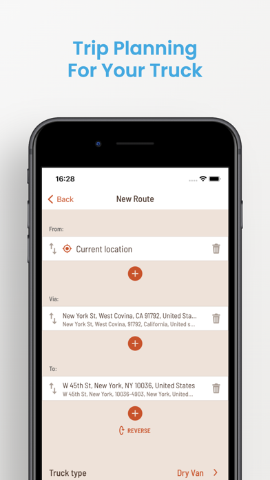 Hammer: Truck GPS & Maps screenshot
