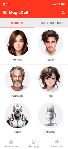 MagicCall – Voice Changer App screenshot