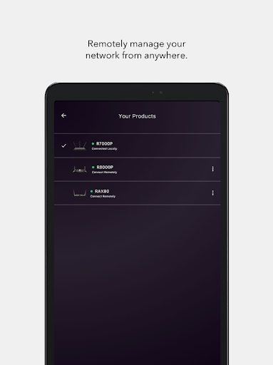NETGEAR Nighthawk WiFi Router screenshot