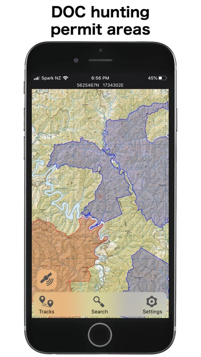 NZ Topo50 Offline - North screenshot