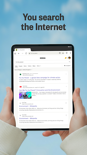 Ecosia - Safe Internet Browser screenshot