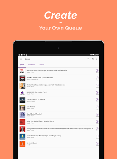 Podcast Player screenshot