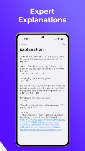 ScanSolve - AI Homework Helper screenshot