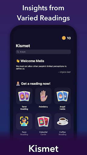 Kismet - Tarot, Astrology screenshot