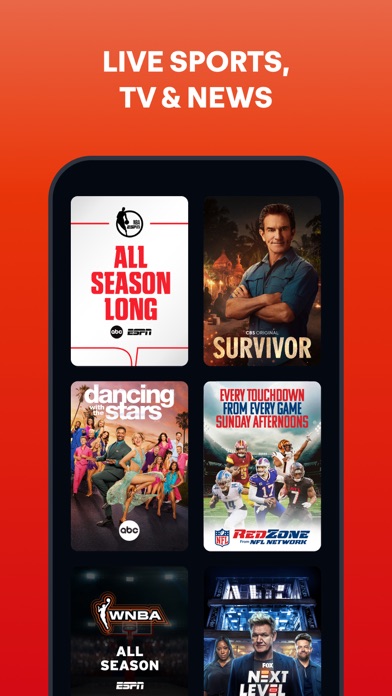 Fubo: Watch Live TV & Sports screenshot