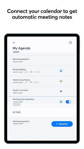 OtterAI Transcribe Voice Notes screenshot