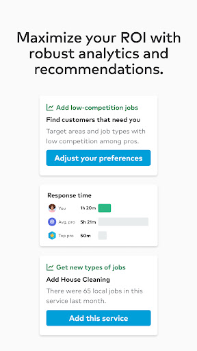Thumbtack for Professionals screenshot