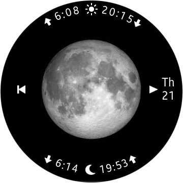 Moon Calendar Watch screenshot