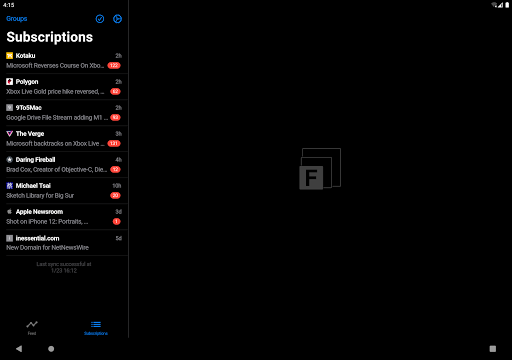 Fluent Reader Lite - RSS Clien screenshot