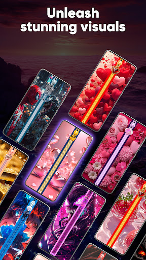 Zipper Lock Screen & Wallpaper screenshot