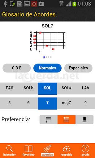 Latin Chords (LaCuerda PRO) screenshot