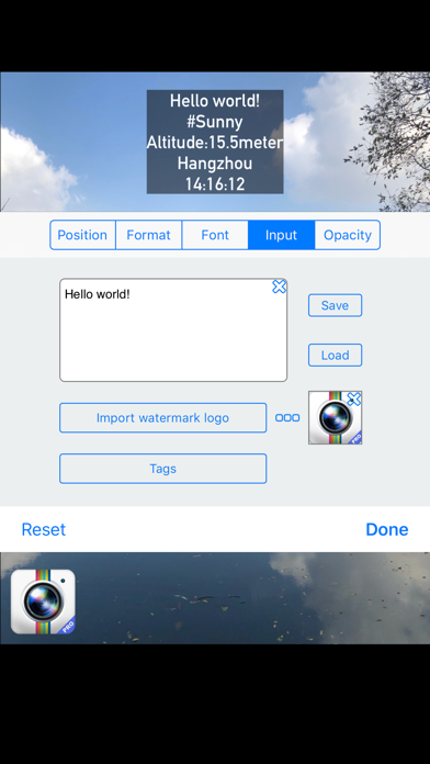 Timestamp Camera screenshot
