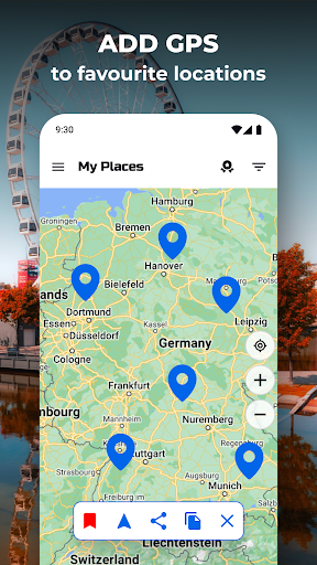 GPS Coordinates Locator Map screenshot