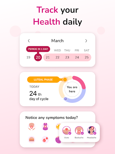 Period Tracker and Calendar screenshot