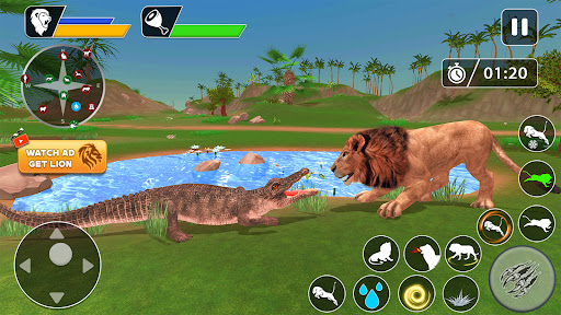 Lion Games Animal Simulator 3D screenshot