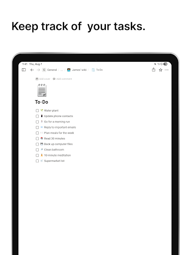 Notion: Notes, Tasks, AI screenshot