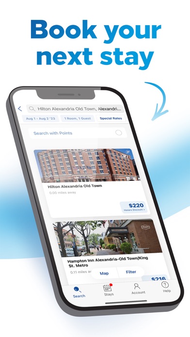 Hilton Honors: Book Hotels screenshot